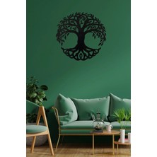 Oblivion Ağaç Figürlü Duvar Dekoru | Modern Dekoratif Metal Tablo | Yaşam Ağacı Motifli Duvar Süsü