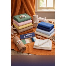Özgürce Yumuşak 4 Katlı Pamuklu Müslin Bebek Battaniyesi 100X120