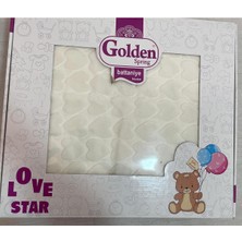 Özgürce Yumuşak ve Şık 100X120 cm Yıldız Desenli Battaniye