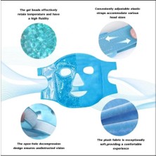 İlk El Grup Ieg™ Buz Jel Toplar Termojel Yüz Maskesi, Soğuk ve Sıcak Terapi Yüz Maskesi