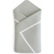 Özgürce Yumuşak ve Şık Dantel Detaylı Bebek Battaniyesi, Rahat ve Nazik Dokunuş