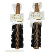 İlk El Grup Ieg™ Liva 540-350 Saç Fırçası Yanmaz Profesyonel Fön Fırçası 2 Adet