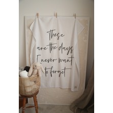 Özgürce Yumuşak ve Hafif 2 Katlı Pamuk Müslin Bebek Battaniyesi 110X115 cm