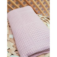 Özgürce Renkli Mozaik Desenli 100% Pamuk Bebek Çocuk Pike Battaniye 90X140 cm