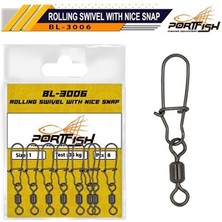 Liman Portfish BL-3006 Bilyalı Kilitli Klips