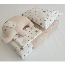 Özgürce Renkli Bebek Uyku Seti, 5 Parça Oyun ve Uyku Konforu Için