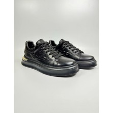 Daytex Hakiki Deri Kroko Baskılı Eva Taban Premium Erkek Sneaker