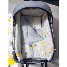 Özgürce 45X85 Bebek Uyku Seti, Anne Yanı Sallanabilir, Beşik Hariç, Konforlu Uyku