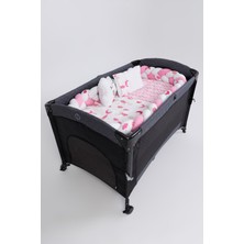 Özgürce Renkli Örgülü Beşik Uyku Seti, Çok Boyut Seçenekleri ve Rahatlık