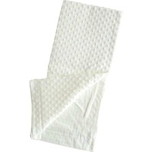 Özgürce Ekru Unisex Çift Kat Nohut Battaniye Rahat ve Şık Tasarım