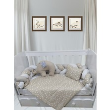 Özgürce Rüya Tatili Bebek Uyku Seti 60X120, 3 Örgülü, 5 Parça, Konforlu ve Şık