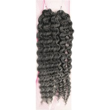 Subutu Nice Bulk Afro Su Dalgası / Siyah / Gri Ombreli