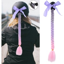 Subutu Motosiklet Kaskı Örgülü At Kuyruğu / ACM06