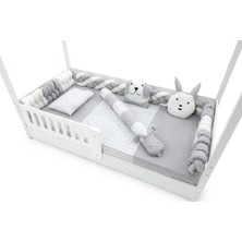 Özgürce Yumuşak ve Konforlu 10 Parçalı Uyku Seti, 90X190 Cm, 100% Cotton