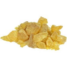 Subutu Reçine Doğal Granül Çakıl Sarı 100 gr Paket
