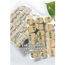 240 Adet Small Çok Kuvvetli 3m Takma Tırnak Yapıştırma Bandı Çift Taraflı Yapıştırıcı Bant Easy Beauty