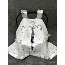 Özgürce 2'li Bebek Puset Örtüsü ve Minderi, Ortopedik ve Bel Destekli