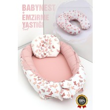 Özgürce Konforlu Bebek Uyku Yatağı ve Emzirme Yastığı Seti 60X60 cm