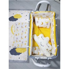 Özgürce Bebek Uyku Seti 45X85, Anne Yanı Sepetle Rahat ve Konforlu Uyku