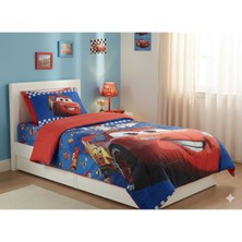 Özgürce Rüya Gibi Uyku Seti, Şimşek Mcqueen Temalı, Rahat ve Eğlenceli Yatak Takımı