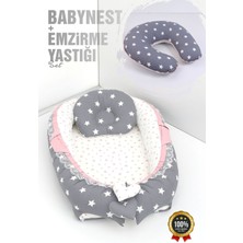 Özgürce Yumuşak ve Konforlu Bebek Uyku Yatağı, Emzirme Yastığı, 60X60 cm