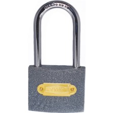 İlk El Grup Eko Gri Döküm Uzun Kancalı Asma Kilit 50MM Iegtgrs-34