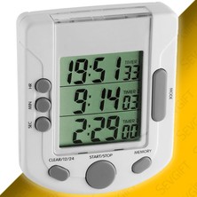 Sevgift Tfa 38.2020 "triple Time" Üç Ekranlı Dijital Zamanlayıcı