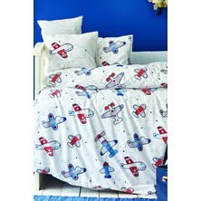 Özgürce Yumuşak ve Rahat Bebek Uyku Seti, Mavi Renkli, Konforlu ve Şık Tasarım