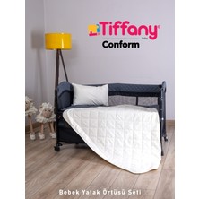 Özgürce Konforlu Kapitoneli Bebek Yatak Örtüsü, Yumuşak ve Şık Tasarım