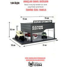 3dpazarıcom 1/64 Ölçekli Range Rover Diorama Tasarımlı Araç Sergileme Garajı 3D Baskı