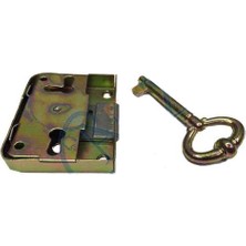 İlk El Grup Kapazlama, Mobilya Kilidi 6X4X1 cm - 12 Adet Iegtgrs-34