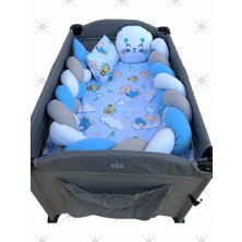 Özgürce Renkli ve Yumuşak Örgü Bebek Uyku Seti, Konforlu ve Şık Tasarım