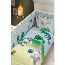 Özgürce Yumuşak ve Rahat Bebek Uyku Seti, Kenar Korumalı, 45X210 cm