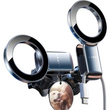 Lisen M-Safe Ultra Güçlü Manyetik Araç Telefon Tutucu – 30 Mıknatıs Siyah