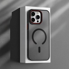 Apple iPhone 11 Pro Uyumlu Kılıf Zebana Aura M-Safe Silikon Kılıf Siyah