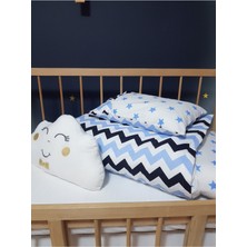 Özgürce Yumuşak Bebek Uyku Seti, Çift Taraflı Yorgan ve Yastık, Rahat Uyku