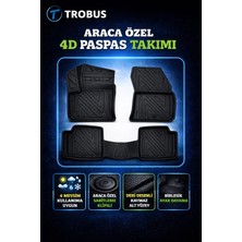 Trobus Toyota Proace City Panelvan 2019+ 1.5 Bluehdi Verso Otomatik  Araca Özel 4d Havuzlu Paspas