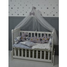 Özgürce Rüya Gibi Örgü Bebek Uyku Seti 60X120, 9 Parça ile Rahat Uyku