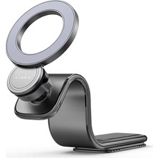 Lisen Katlanabilir M-Safe Araç Telefon Tutucu – Tek Elle Kullanım, Fold-Up Tasarım Siyah