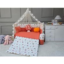 Özgürce 10 Parça Yumuşak Pamuklu Bebek Uyku Seti, Konfor ve Şıklık Sunar