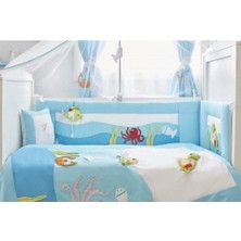 Özgürce Yumuşak ve Konforlu Bebek Uyku Seti, 8 Parça, 70X130 cm