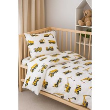 Özgürce Yumuşak Pamuklu Çocuk Beşik Yatak Takımı, 70X100 Cm, Konforlu ve Şık