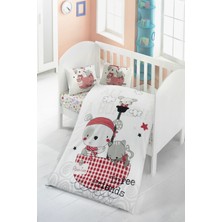 Özgürce Yumuşak ve Rahat Bebek Uyku Seti, %100 Pamuk, Yorgan ve Yastık Dahil