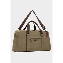 Ççs 40234  Pamuklu Kanvas El Valizi Seyahat Valizi Kabin Boy