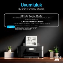 Kingjet Samsung Uyumlu MLT-D104S Standart Kapasiteli (2'li Paket) Çipli Muadil Toner | SCX-3205