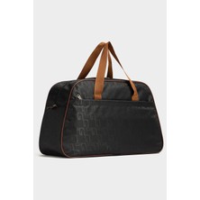 Focux-03 Yazılı Klasik Seyahat Valizi Spor Hastane Çantası Annebebek Çantası Bavul