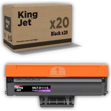 Kingjet Samsung Uyumlu MLT-D111S Standart Kapasiteli (20'li Paket) Çipli Muadil Toneri | M2070W