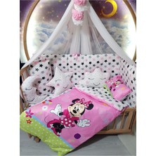 Özgürce Yumuşak Bebek Uyku Seti 60X120, Beşik Kenar Korumalı, Dijital Yorgan ve Yastık