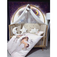 Özgürce Yatak Takımı Seti, Cibinlikli, Beşik Kenar Korumalı, Rahat Uyku Için