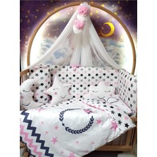 Özgürce Rüya Gibi Uyku Seti, 60X120, Beşik Kenar Korumalı, Yorgan ve Yastık